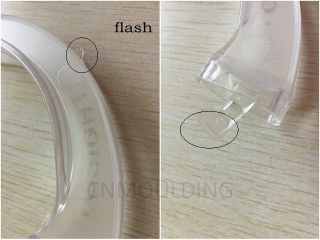 plastic parts flash solution