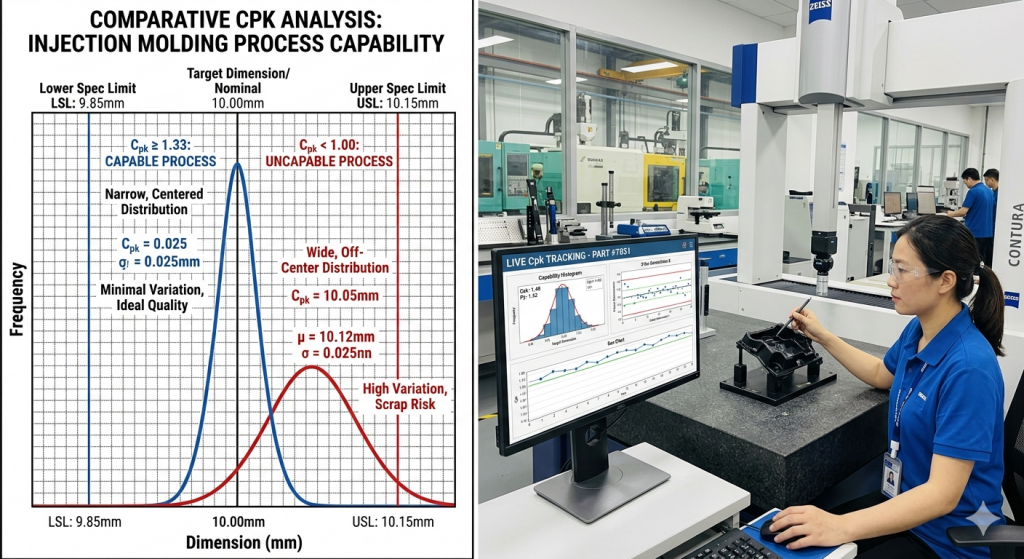 Cpk Quality Control in Injection Molding | China Precision Mold Maker